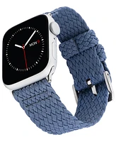 WITHit Blue Woven Perlon Band designed for Apple Watch 42mm (Series 10) & 38/40/41mm