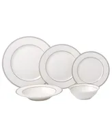 Lorren Home Trends 20 Piece Service for 4 Dinnerware Set