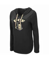 Women's Colosseum Black Ucf Knights My Lover Long Sleeve Hoodie T-shirt