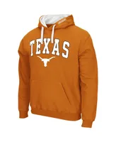 Men's Colosseum Texas Orange Longhorns Big & Tall Arch Logo 2.0 Pullover Hoodie