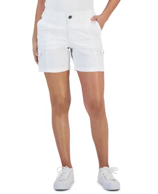Style & Co Women's Comfort-Waist Cargo Shorts, Created for Macy's
