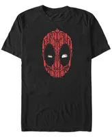 Fifth Sun Men's Silhouette Deadpool Short Sleeve T-shirt