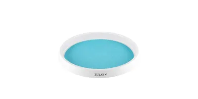 Zulay Kitchen Lazy Susan Cabinet Organizer With Silicone Padded Grip