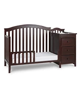 Afg Baby Furniture 46" Wooden Kali Ii 4 1 Convertible Crib and Changer