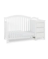 Afg Baby Furniture 46" Wooden Kali Ii 4 in 1 Convertible Crib and Changer