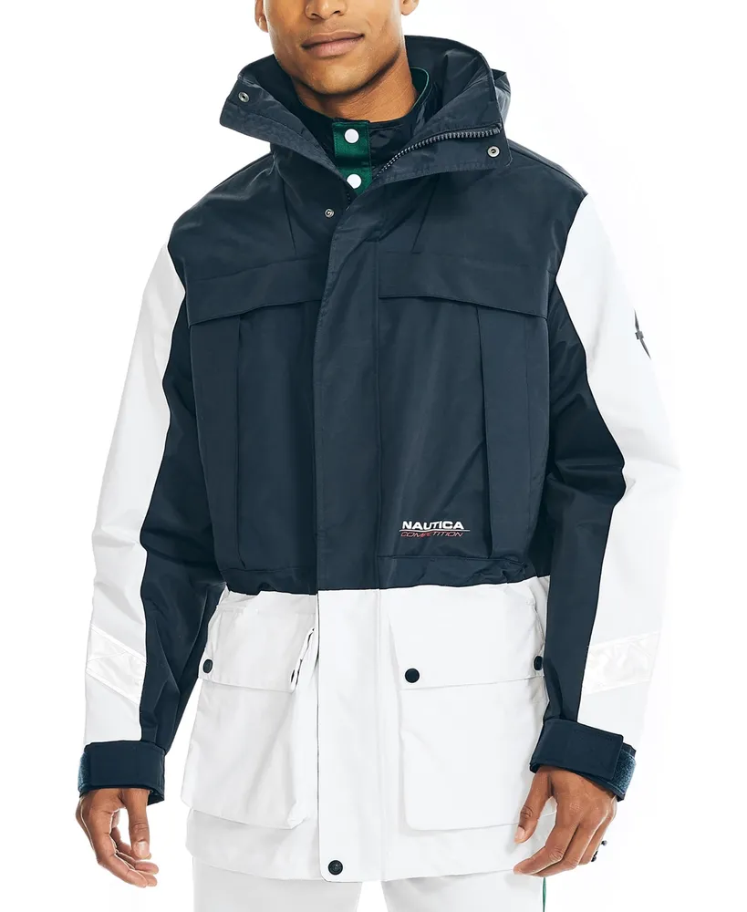 Nautica Men's Water-Resistant Four-Pocket Competition Jacket