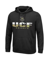 Men's Colosseum Black Ucf Knights Lantern Pullover Hoodie