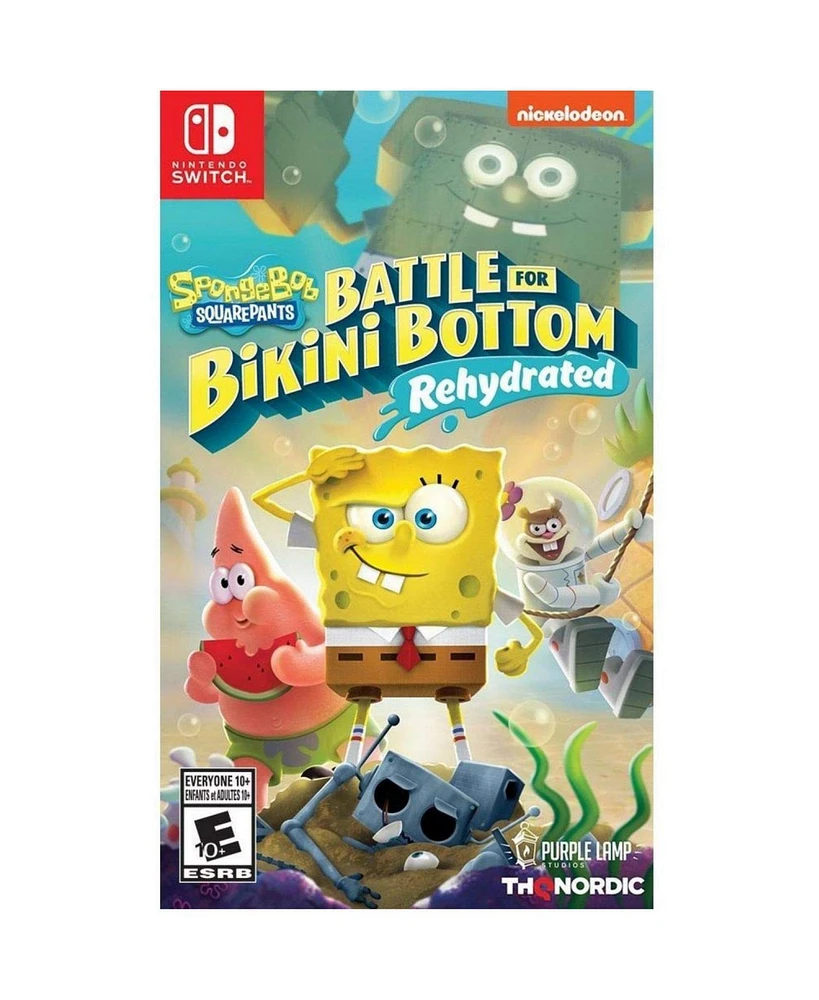 Nintendo Spongebob Squarepants Battle for Bikini Bottom Rehydrated