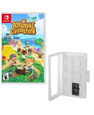 Animal Crossing Game with Game Caddy for Nintendo Switch