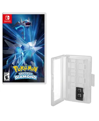 Pokemon Diamond Game with Game Caddy for Nintendo Switch
