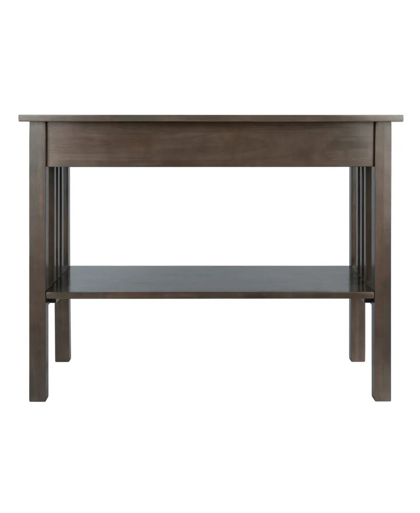 Winsome Stafford 29.92" Wood Console Hall Table