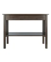 Winsome Stafford 29.92" Wood Console Hall Table