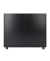 Winsome Halifax 26.3" Wood 2-Drawer Wide Filing Storage Cabinet