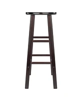 Winsome Element 2 Piece Wood Bar Stool Set