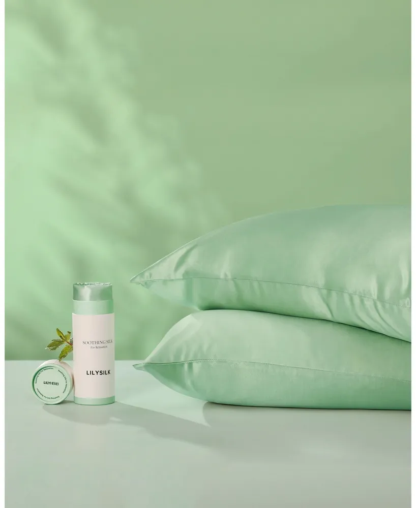 Green Mulberry Silk Pillowcase