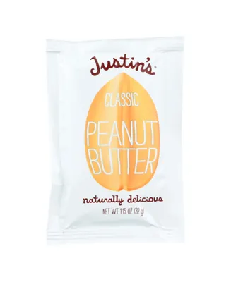 Justin's Nut Butter Squeeze Pack - Peanut Butter - Classic - Case of 10