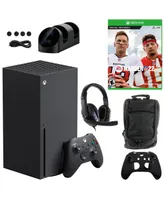 Xbox Series X Console with Madden 22 and Accessories