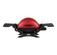 Weber Q 1200 Liquid Propane Gas Grill (Red)