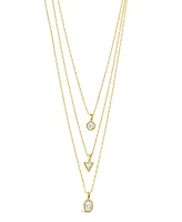 Sterling Forever Julie Layered Necklace