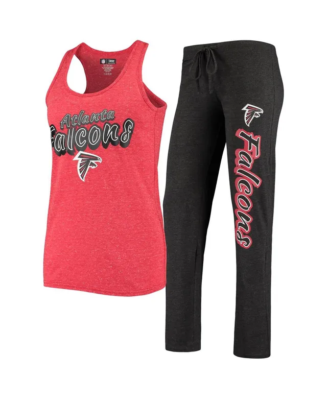 Atlanta Falcons Concepts Sport Women's Muscle Tank Top & Pants Sleep Set -  Red/Black