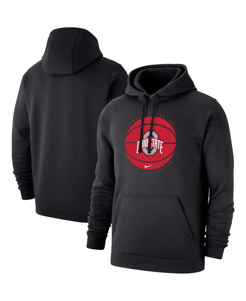 Men's Nike Ohio State Buckeyes Basketball Pullover Hoodie