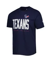 Men's New Era Navy Houston Texans Combine Authentic Training Huddle Up T-shirt