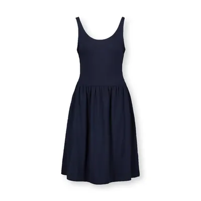 Hope & Henry Women's Open-Back Knit Dress