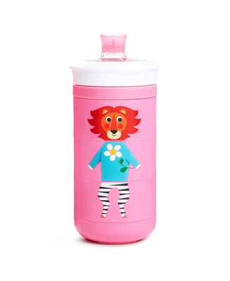 Munchkin Toddler Twisty Mix & Match Animals Bite Proof Sippy Cup, 9 Oz, Pink