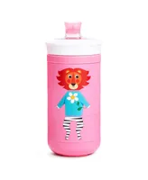 Munchkin Toddler Twisty Mix & Match Animals Bite Proof Sippy Cup, 9 Oz, Pink