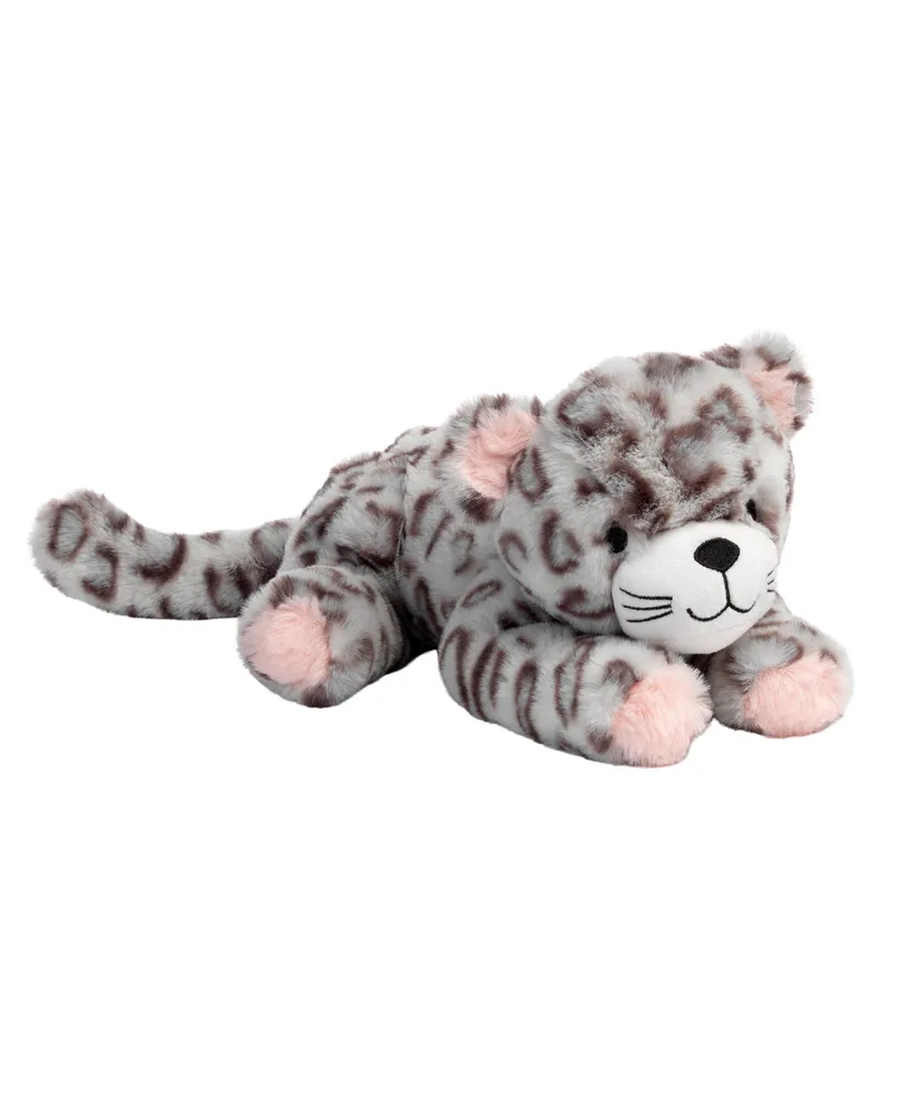 Lambs Ivy Happy Jungle Plush Leopard Stuffed Animal Toy - Pink