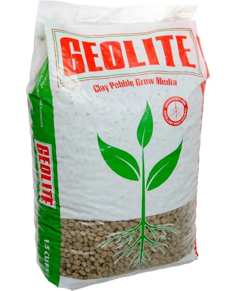 Geolite GMGC45L Clay Pebbles Growing Media, Grey, 45 Liter Bag