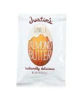 Justin's Nut Butter Squeeze Pack - Almond Butter - Vanilla - Case of 10