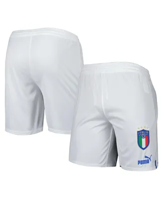 Men's Puma White Italy National Team Replica DryCELL Shorts