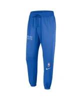 Men's Nike Royal Brooklyn Nets 2022/23 City Edition Showtime ThermaFlex Sweatpants