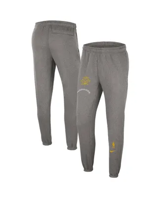 Men's Nike Heather Charcoal Golden State Warriors 2022/23 City Edition Courtside Brushed Fleece Sweatpants