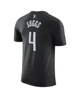 Men's Nike Jalen Suggs Black Orlando Magic 2022/23 City Edition Name and Number T-shirt