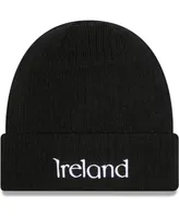 Men's New Era Black Ireland National Team Retro Cuffed Knit Hat