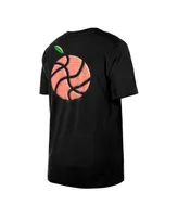 Men's New Era Black Atlanta Hawks 2022/23 City Edition Elite Pack T-shirt