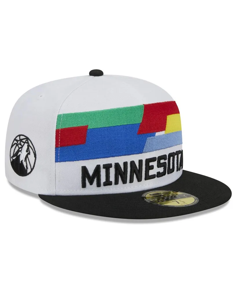 Men's New Era Navy Minnesota Timberwolves Official Team Color 59FIFTY Fitted  Hat