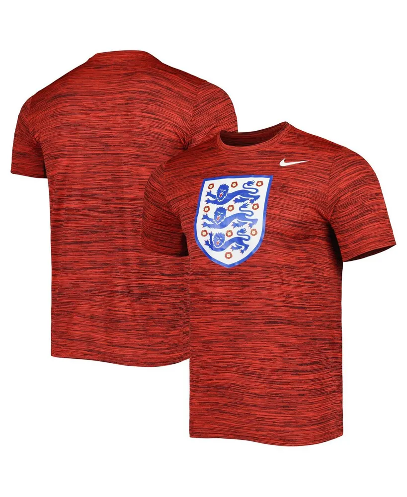 Men's Nike Red England National Team Primary Logo Velocity Legend T-shirt