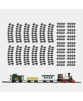 Closeout! Blue Hat Toy Company 30-Piece Classic Motorized Train Set, Created for Macy's