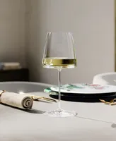 Metro Chic White Wine Glass Set, 2 Piece
