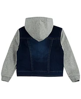 Levi's Baby Boys French Terry Sleeve Trucker Jacket