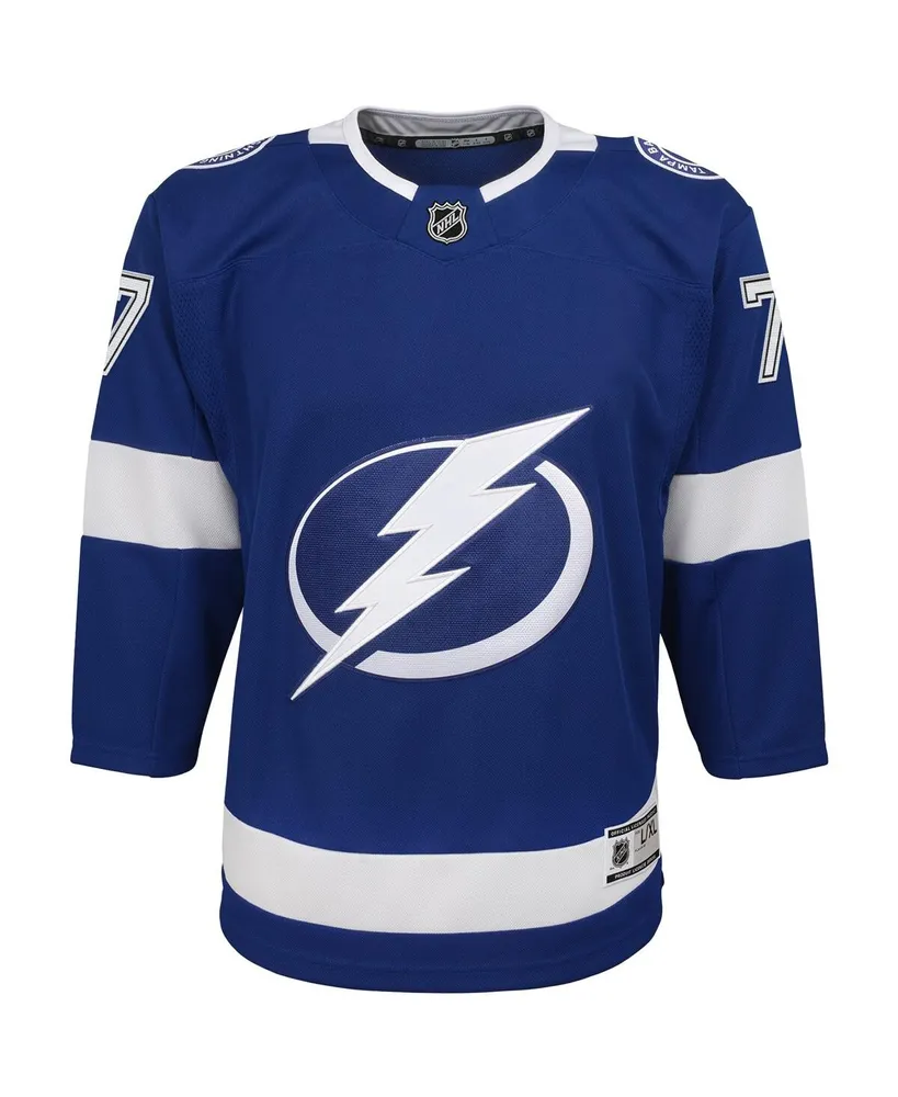 Big Boys Victor Hedman Blue Tampa Bay Lightning Home Premier Player Jersey