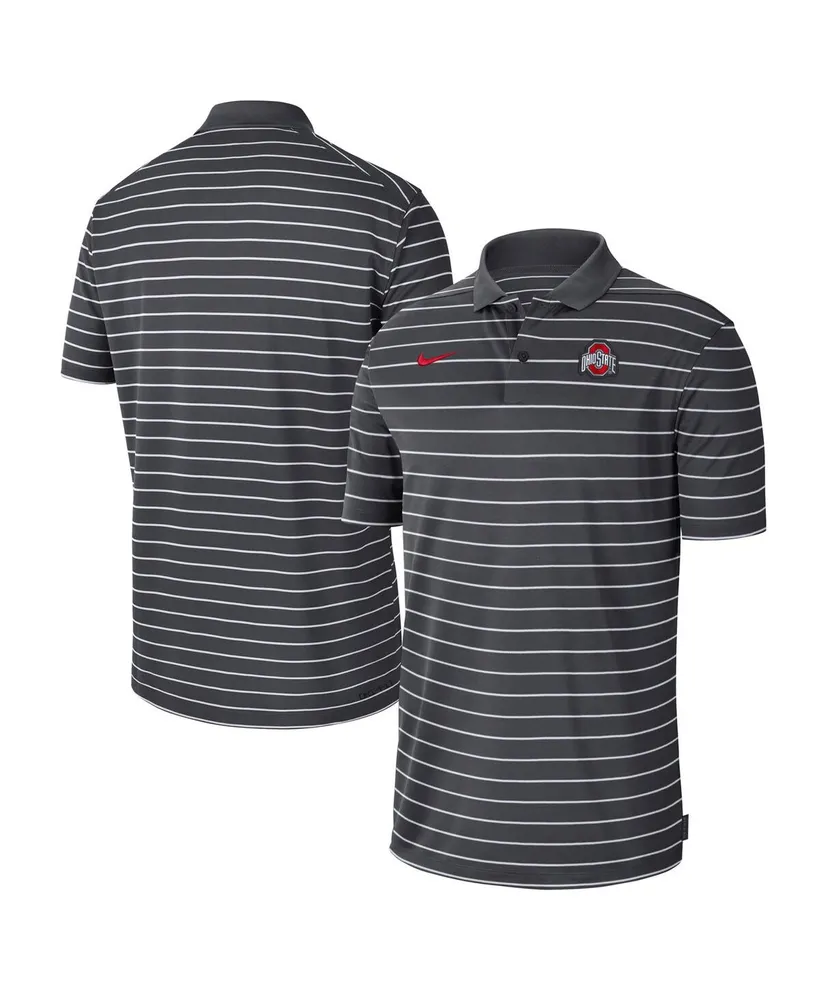 Men's Nike Anthracite Ohio State Buckeyes 2022 Early Season Coaches Performance Polo Shirt