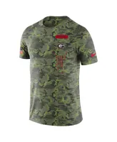 Men's Nike Camo Georgia Bulldogs Military-Inspired T-shirt