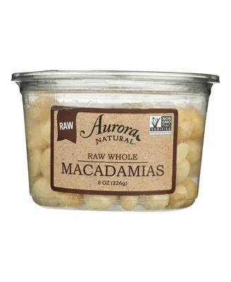 Aurora Natural Products - Raw Whole Macadamias - Case of 12