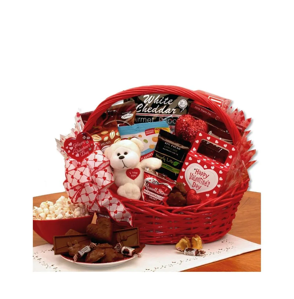 GBDS My Sugar Free Valentine Gift Basketvalentines day candy - valentines  day gifts 