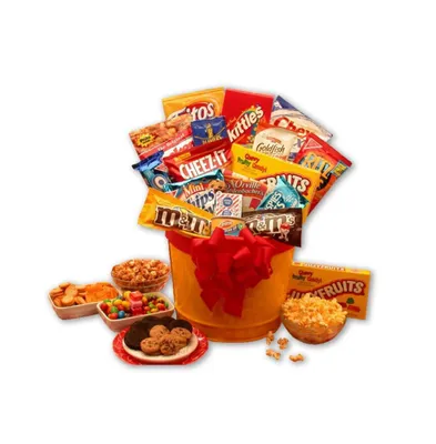 Gbds Junk Food Madness Gift Pail - snack basket - snack gift basket