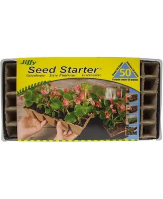 Jiffy Seed Starter Greenhouse, Grows 50 Seeds
